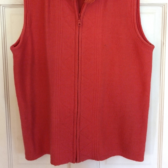 Coldwater Creek Hot Pink Vest - Picture 2 of 7